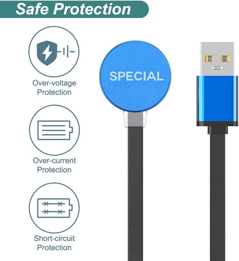Kissmart MCC Special Charger for Olight Baldr S, PL-Mini 2, Baldr Mini, Baldr S BL, Baldr RL Mini, PL-Mini | Replacement USB Charging Cable for Ta...