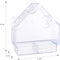 SUQ I OME Outside Wild Clear Window Mounted Bird Feeders with Strong Suction Cups, Acrylic Clear, Window Bird House Feeder for Cardinals, Blue Jay...