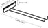 uxcell 1Pcs Wine Glass Rack, 10.43 Inch Iron Wine Glasses Rack Under Cabinet Stemware Rack - Wall Mountable Wine Glass Holder Storage Hanger for B...
