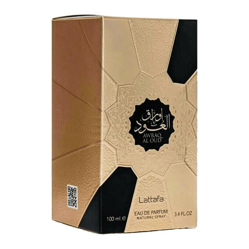 Lattafa Perfumes Awraq Al Oud Eau De Parfum Spray 3.4 Ounce (Unisex)...