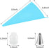 Piping Bags and Tips Set for Beginners, Cake Decorating Supplies Kit for Baking with Pastry Bags and Tips, Icing Tips, Couplers,Silicone Ties...