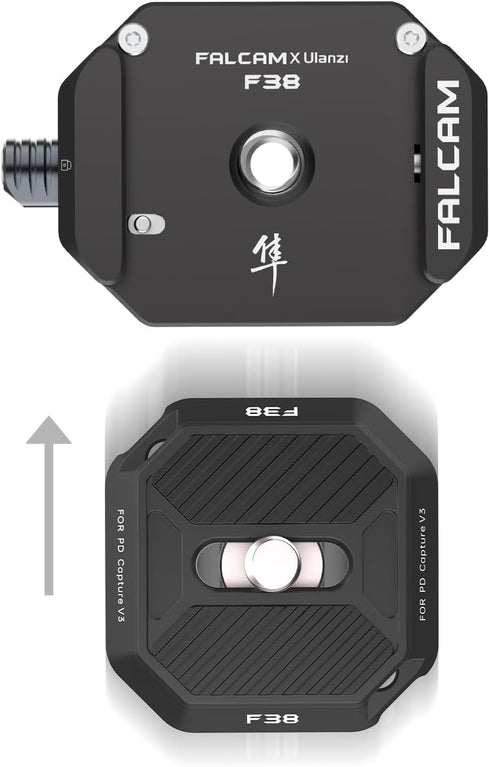 F38 Camera Quick Release Plate Compatible with PD Capture Camera Clip V3 and F38 Backpack Clip (Plate Only) - 2465...