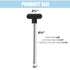 Weight Stack Pin Universal Fitness Equipment Weight Stack Replacement Weight Machine Pin for Home Gym Exercise Machine Parts & Accessories...