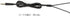 Panasonic Clip Headphone Black RP-HZ47-K...