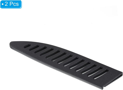 PATIKIL PP Safety Knife Cover Sleeves for 5" Utility Knife, 2 Pack Knives Edge Guard Blade Protector Universal Knife Sheath for Kitchen, Black...