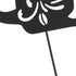 Haofy Cat Silhouette, 1 Piece of Lifelike Cat Yard Art Garden Metal Statue Decor, Hollow Decorative Stakes for Outdoor Farmhouse Pathway Lawn Deco...