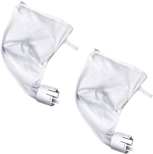 2-Pack Zipper Filter Bag Suitable for Polaris 360 and 380 Pool Cleaning Agents - Universal Filter Bag for Polaris Replacement Parts...