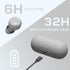PALOVUE Wireless Earbuds, in-Ear Earphones with Bluetooth 5.3, Built-in Mic, 35H Playtime Deep Bass Stereo, with Lightweight Compact Charging Case...