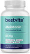 BESTVITE Melatonin 10 mg - 360 Veg Caps - No Stearates - No Sucralose, No Dextrose, No Silicon Dioxide, No Mannitol - Vegan - Non-GMO - Gluten-Fre...