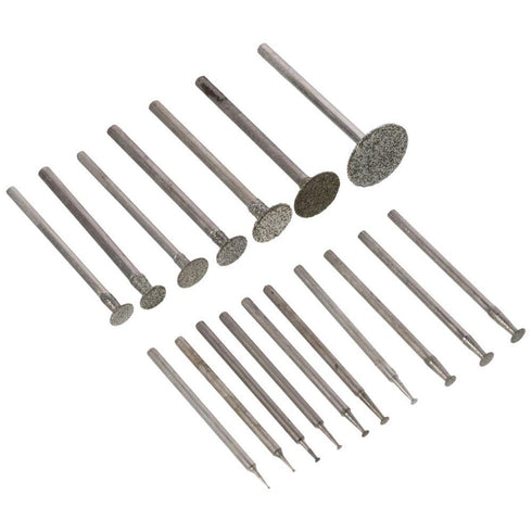 Stone Carving Set 17pcs T Shape Industry Tool Emery Carborundum Polishing Kits Stone Carving Set Carving, Engraving, Grinding...