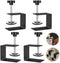JEEJINYAN® 4 Pcs C Clamps, Drawer Front Installation Clamps, Cold-Rolled Steel Clamps for Woodworking, Can Be Used as Door Installation Tools and ...