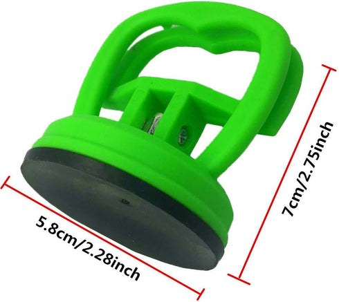 2 Pcs Heavy Duty Suction Cups Ruler Handle(Strong Adsorption) for Quilting Patchwork Ruler DIY Screen Repair Tools (random color)...
