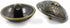 Bezelry 12 Pieces Embossed Flower Domed Metal Shank Buttons. 21mm (13/16 inch) (Antique Brass)...