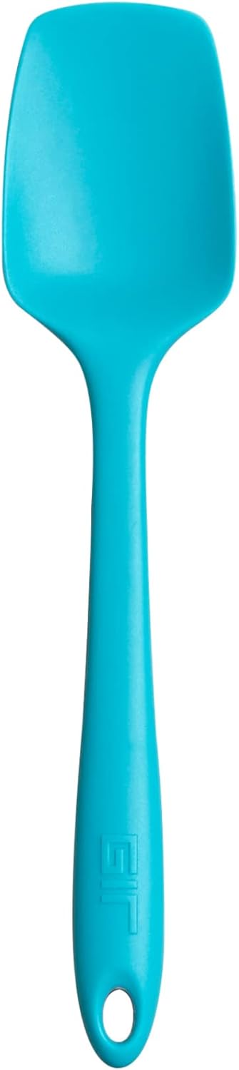 GIR: Get It Right Silicone Spoonula, Mini-8 IN, Teal...