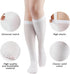 Stockings for Women,Knee High Socks,Thigh High Stockings,White Stockings for Women,Stocking Cosplay,Maid Costume...