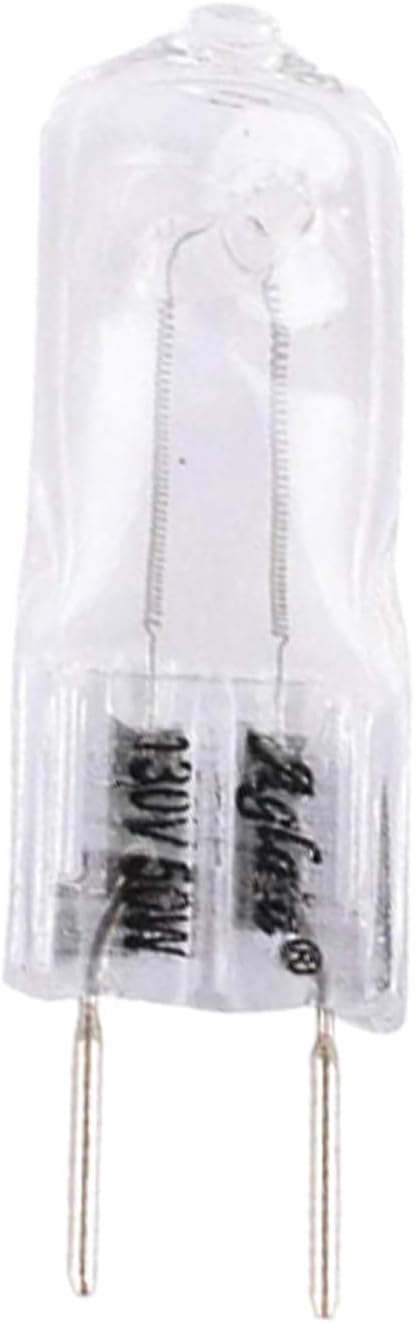 Swess 5 Pack WB08X10057 Microwave Oven Light Bulb Comaptible with GE General Electric, 130 Volts 50 Watt Halogen Lamp Replaces 1472417, AP4369133,...