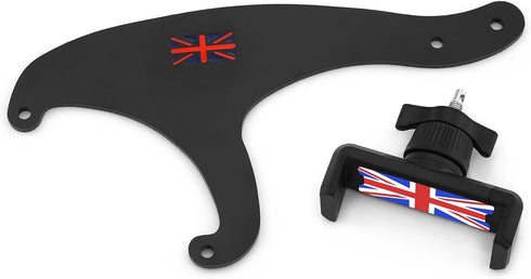 Heinmo for Cooper F54 Clubman F55 Hardtop F56 Hatchback 2014-2020 Smartphone Cell Phone Cup Mount Holder with Cradle Rotatable Clip(for 3.5-5.5 In...