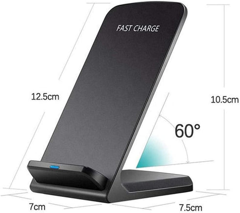 BoxWave Charger Compatible with Unihertz Titan - Wireless QuickCharge Stand (10W), No Cord; no Problem! Charge Your Phone with Ease! for Unihertz ...