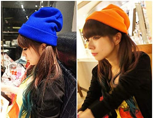 Warm Winter Hat Knit Plain Skull Beanie Toboggan Knit Hat for Men and Women (Grey)...
