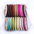 Ribbon for Crafts -Wholesale Bulk 20 Yard 3/8 5/8 1Inch Velvet Ribbon for Gift Package Wrapping Floral Design Hair Bow Clip Accessory Making Sewin...