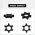 RASTP Aluminium 70mm Steering Wheel Adapter Plate Fit for Thrustmaster T300RS with 13 14 Inch Steering Wheel-Black...
