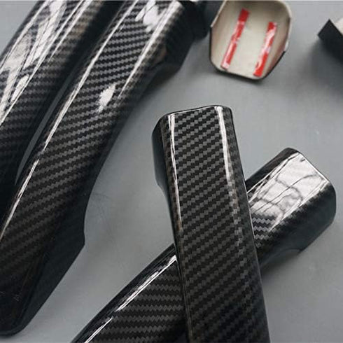 New Door Handle Cover Protector Trim for Honda Accord 10th 2018 2019 2020 2021 2022 (Carbon Fiber Print)...