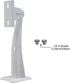 Mini Projector Wall Mount Security Camera Mount Bracket for Camera with 1/4 Screw Head Wall Mount Projector, and Webcam Housing (White) (9.57)...