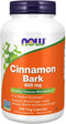 NOW Supplements, Cinnamon Bark 600 mg, Non-GMO Project Verified, Healthy Glucose Metabolism*, 240 Veg Capsules...