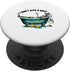 I Don't Give a Duck Skeleton Relaxing in Bathtub Dark Weird PopSockets Standard PopGrip...