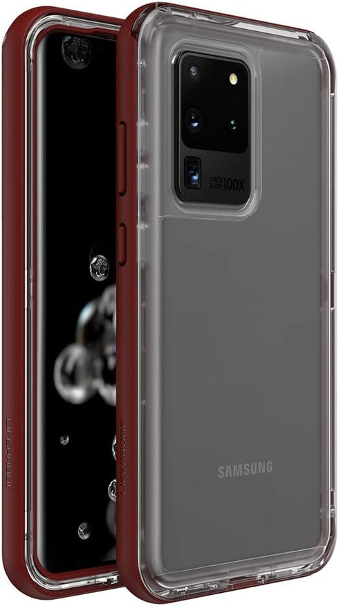 LifeProof NEXT SERIES Case for Galaxy S20 Ultra/Galaxy S20 Ultra 5G (ONLY - Not compatible with any other Galaxy S20 models) - RASPBERRY ICE (CLEA...