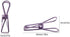 Pack of 25 Purple Small Metal Wire Clips - Multi-Purpose Utility Clips...