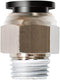 Beduan Pneumatic Male Straight PC 5/16 Inch Tube OD x 1/8 Inch Thread Push to Connect Fittings...