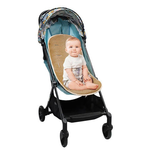 Universal Baby Stroller Cooling Seat Liner Vine Baby Stroller Cool Mat Breathable Baby Pushchair Mat Stroller Seat Pad Liner Summer Seat Cooler Ma...