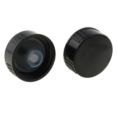 12PCS 28mm Bakelite Cap Phenolic Resin Cap Black Polyethylene Sealing Screw Suitable for Food and Cosmetics and Pharmaceutical Hard and Soft Packa...