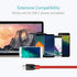 Anker USB C Cable, PowerLine+ USB-C to USB 3.0 cable (3ft/0.9m), High Durability Type C Braided Charging Cable Compatible with Samsung Galaxy S10,...