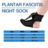 Plantar Fasciitis Night Splint Sock - Soft Plantar Fascia Brace for Sleeping, Achilles Tendonitis, Foot Drop, Heel Pain - Plantar Fasciitis Relief...