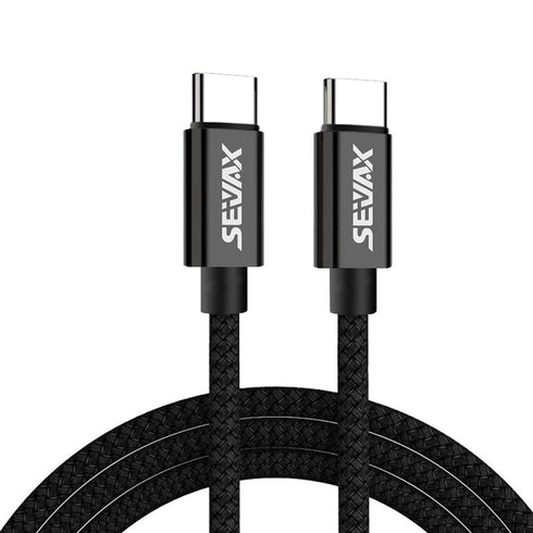 60W PD Type C to Type C 1M 2.0 Data Cable Compatible with Smartphones, Laptops, Game Console, Hard Disk, Camera and More Useful for Charge/Transfe...