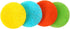 Playfully Ever After Light Green, Turquoise, Orange & Yellow Craft Felt Circles (Mixed Size Pack - 56pc)...