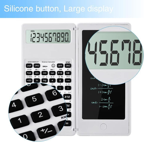 Scientific Calculators?Lvesunny Multifunctional Scientific Calculator with Notepad, 10-digit Large Screen, Perfect School Supplies for Students, I...