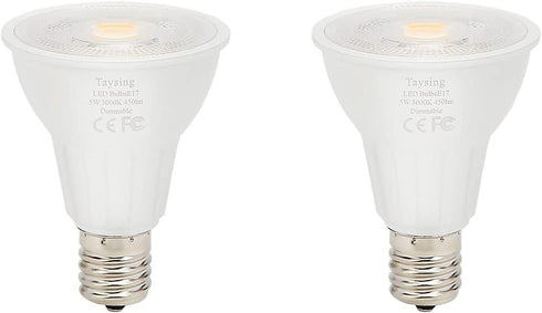 Dimmable R14 LED Spotlight Bulb 5W Type R Bulb 450 Lumen Mini Reflector Light Bulb E17 Intermediate Base Light Bulb Used for Reading Lamp Cabinet ...