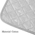 Ironing PadMat Iron Anywhere Portable Travel Ironing Blanket100%Cotton Quilted Protect Surfaces Weighted Corners Cover for Washer Dryer Table Top ...