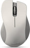Perixx PERIMICE-621M Wireless Mouse - Silent Click with Ergo Design - Compatible for Desktop and Laptop PC - Wireless 2.4 GHz - Beige...