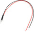 uxcell 1Pcs 2mm Pre Wired LED, White DC6-12V Clear Lens, Light Emitting Diodes...