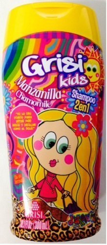 Grisi Kids Manzanilla Shampoo 2 in 1, 10oz.Per Bottle (3 Pack)...