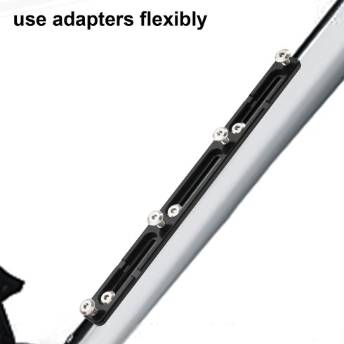 Bike Bottle Cage Adapter, Bicycle Bottle B-RAD Mounting Base Aluminum Alloy for Cestbon Bike Water Mount Holder Bracket Adjustable Mounts Alt Posi...