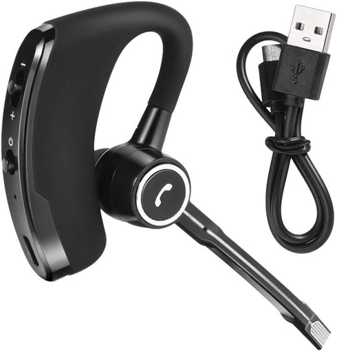 V8s Bluetooth Headset Car Wireless Earpiece Handsfree 120H Standby Time Business Style Bluetooth Earpiece Headphone Clear Voice Capture in-Ear Wir...