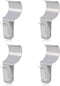 No-Hole Hooks Vinyl Siding Hangers - Low Profile- 4PK...