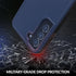 Crave Galaxy S22+ Slim Guard Case, Shockproof Navy Bumper for 6.6" Samsung S22 Plus...