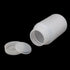 uxcell 2Pcs 250ml Plastic Wide Mouth Laboratory Reagent Bottle Sample Sealling Bottle White...