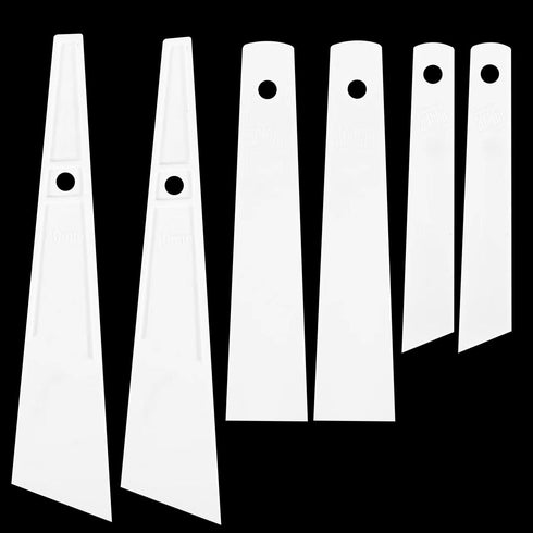 Applicator Glue Spreaders,Smear Sticks for Professional Leather Craft Tool?6PCS of 3 Different Sizes for Leather DIY Crafts Projects...